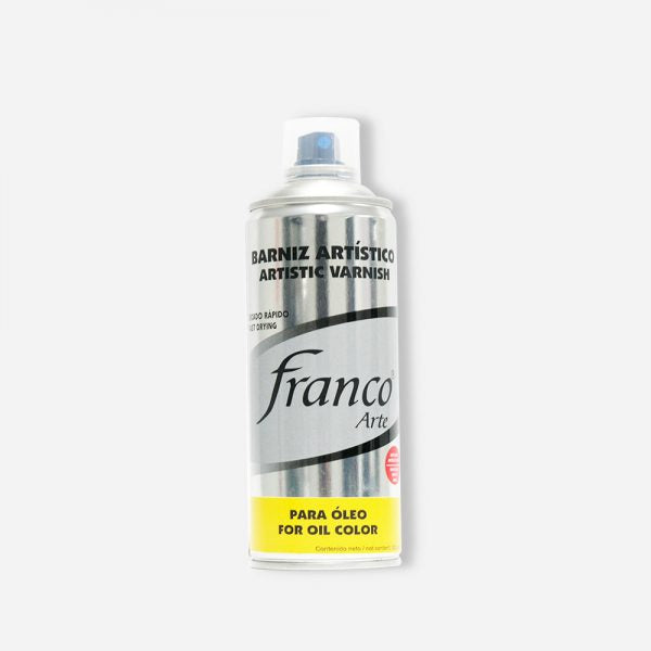 7707227486992 Barniz Franco Arte Barniz 300 cm3 - 10 oz Oleo Brillante Aerosol Cartel Arte & Papelería