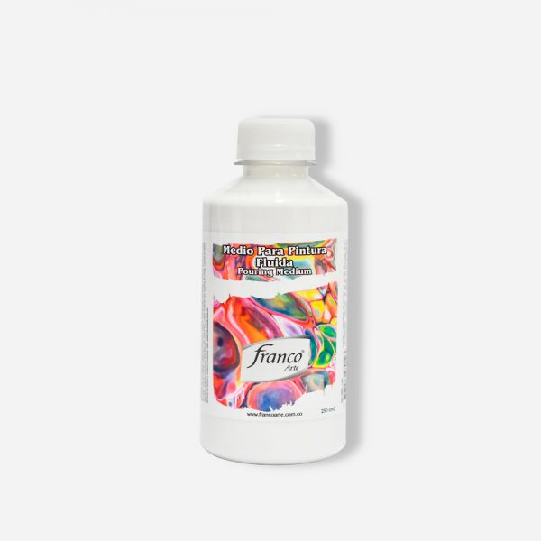 7707227489023 Medio Pintura Fluida Franco Arte Medio para Pintura 250 ml Pintura Fluida Cartel Arte & Papelería