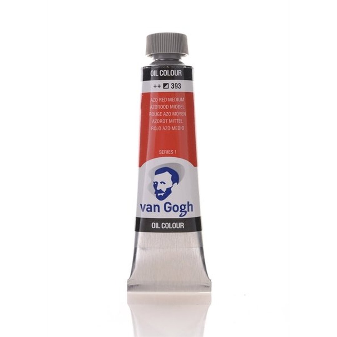 8712079219451 Oleo Van Gogh 40ml Rojo Azo Medio 393 Serie 1 Cartel Arte & Papelería