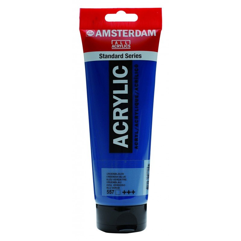 8712079268237 Acrílico Amsterdam 120 ml | Colores Azul Verdoso 557 Serie Estandar Cartel Arte & Papelería