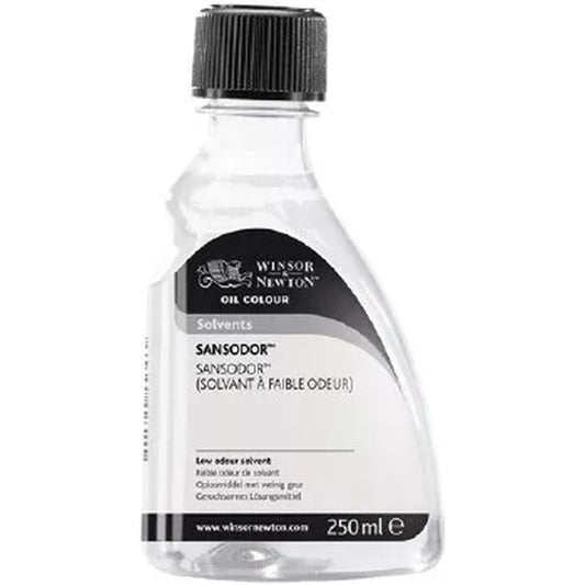 884955017166 Solvente Inoloroso Winsor Solvente 250 ml Transparente Solvente Inoloro Cartel Arte & Papelería