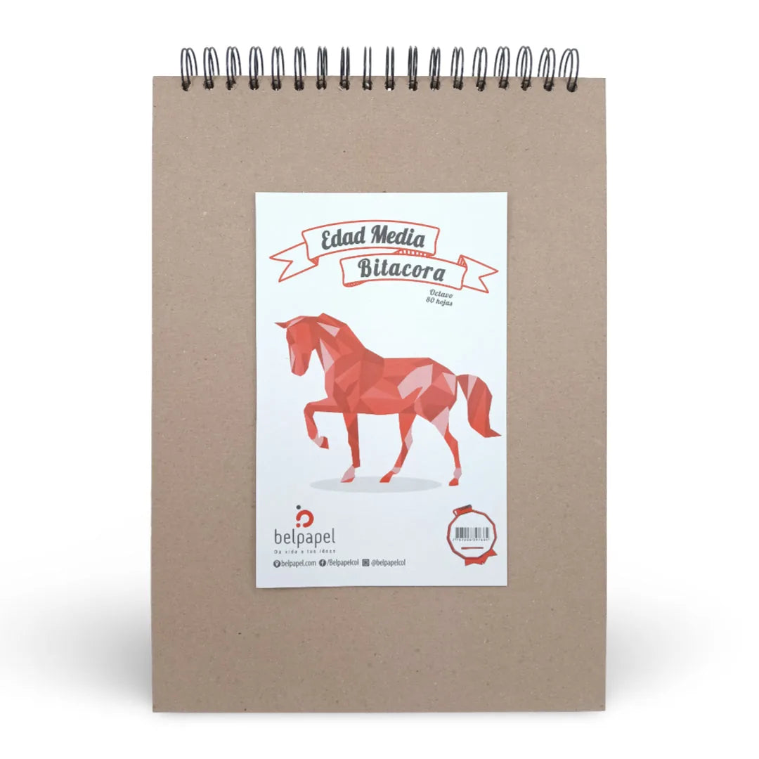 Bitácora Argollada Edad Media Belpapel tamaño A4