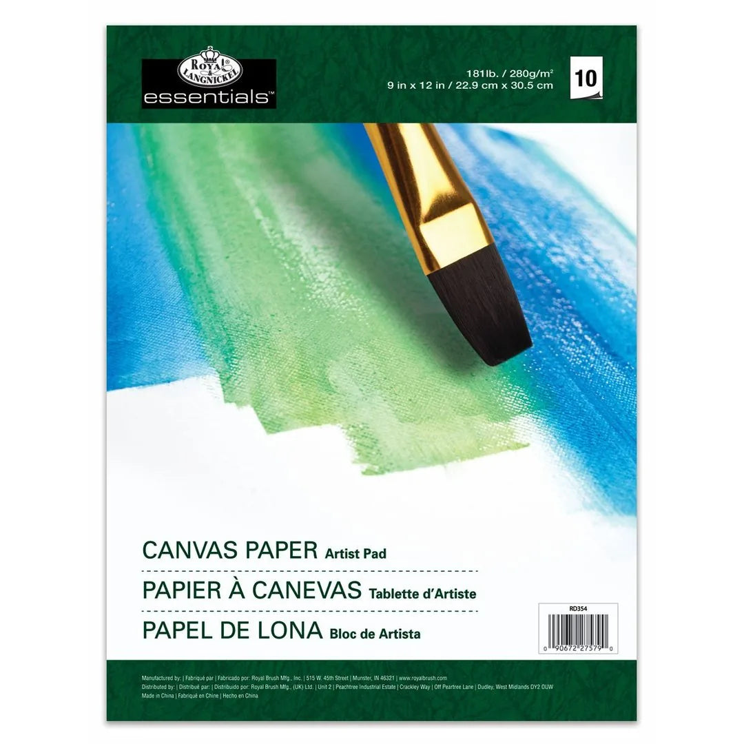 Bitácora Papel Lienzo Royal Langnikel textura lona color blanco