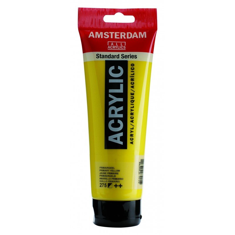 8712079159610 Acrílico Amsterdam 120 ml | Colores Amarillo Primario 275 Serie Estandar Cartel Arte & Papelería