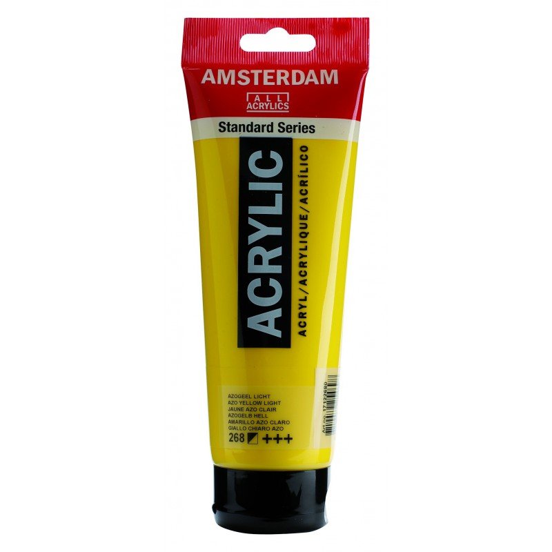 8712079210991 Acrílico Amsterdam 120 ml | Colores Amarillo Azo Claro 268 Serie Estandar Cartel Arte & Papelería