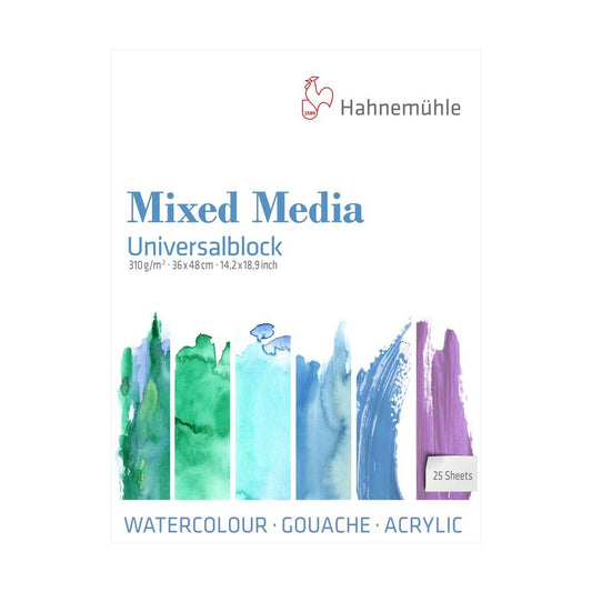 Mixed Media Universal Block 36X48Cm 310 gr Hahnemuhle
