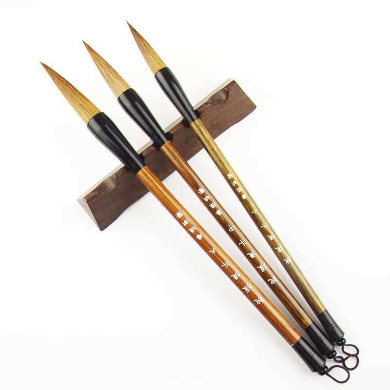 Pincel Japonés Bambu - Pelo Natural