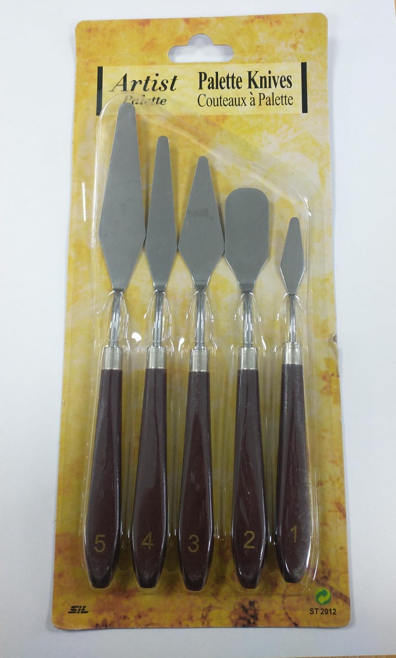 Kit Espatulas Metalicas Unicolor