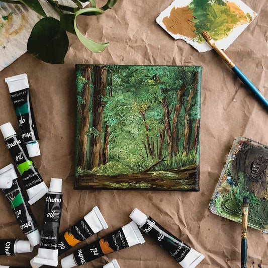 Kit Pintura Al Oleo | Ohuhu