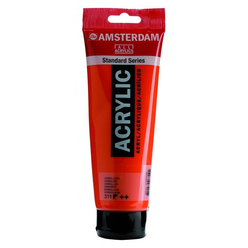 8712079268084 Acrílico Amsterdam 120 ml | Colores Bermellón 311 Serie Estandar Cartel Arte & Papelería