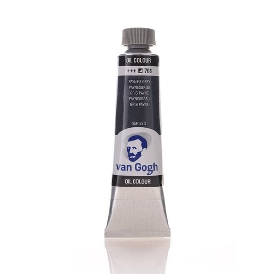 8712079219765 Oleo Van Gogh 40ml Gris Payne 708 Serie 2 Cartel Arte & Papelería