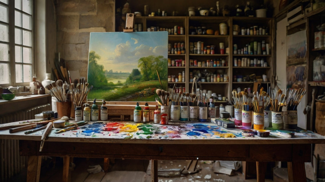 La Historia del Óleo: De los Antiguos Maestros a la Innovación Moderna Una Guía para Artistas