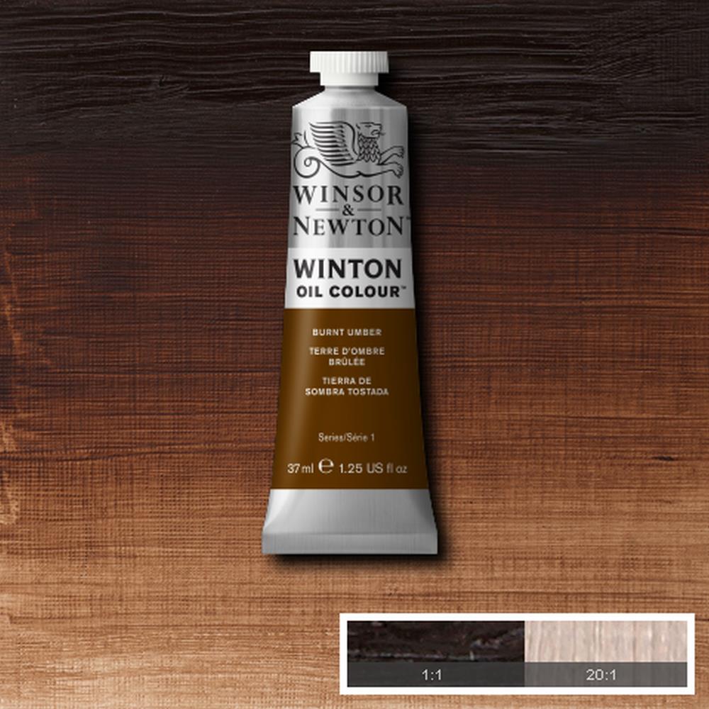 094376711264 Oleo 37ml Winton 076 Tierra Sombra Tostad (3) Winsor Newton Winton Oil Colour Burnt Umber Colour Number 76 Pigment Code Pbr7 Permanence Extremely Permanent Size 37ml - Cartel Arte & Papelería