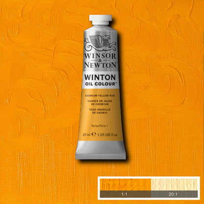 094376711349 Oleo Winsor & Newton Óleo 37 ML Amarillo Cadmio Winton 109 Cartel Arte & Papelería