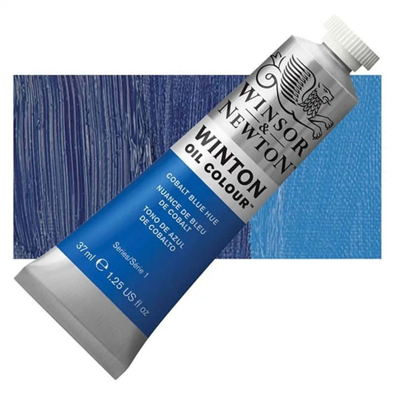 094376711424 Oleo Winsor & Newton Óleo 37 ML Azul Cobalto Winton 179 Cartel Arte & Papelería