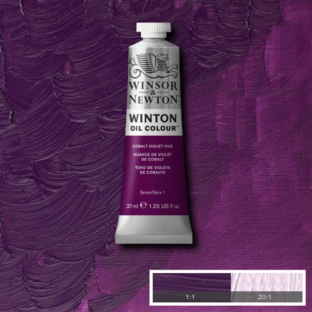 094376711431 Oleo Winsor & Newton Óleo 37 ML Violeta Cobalto Winton 194 Cartel Arte & Papelería