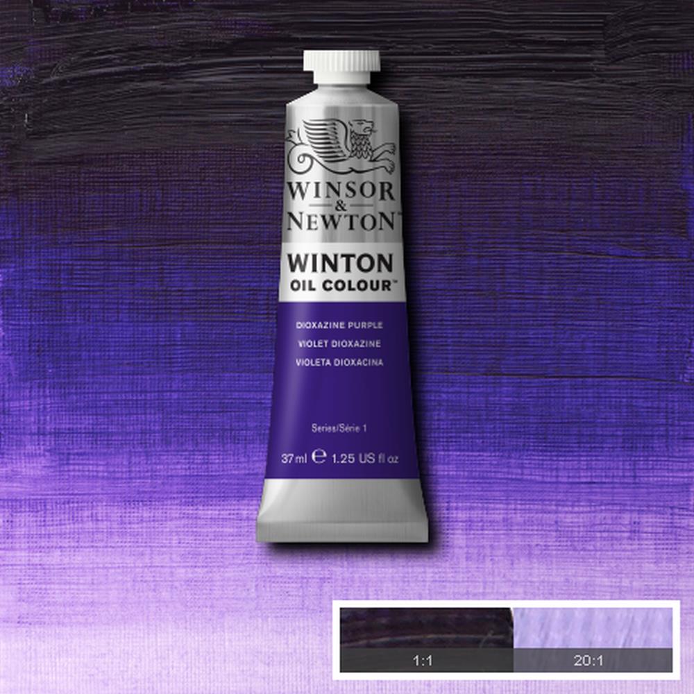 094376711448 Oleo Winsor & Newton Óleo 37 ML Violeta Dioxacina Winton 229 Cartel Arte & Papelería