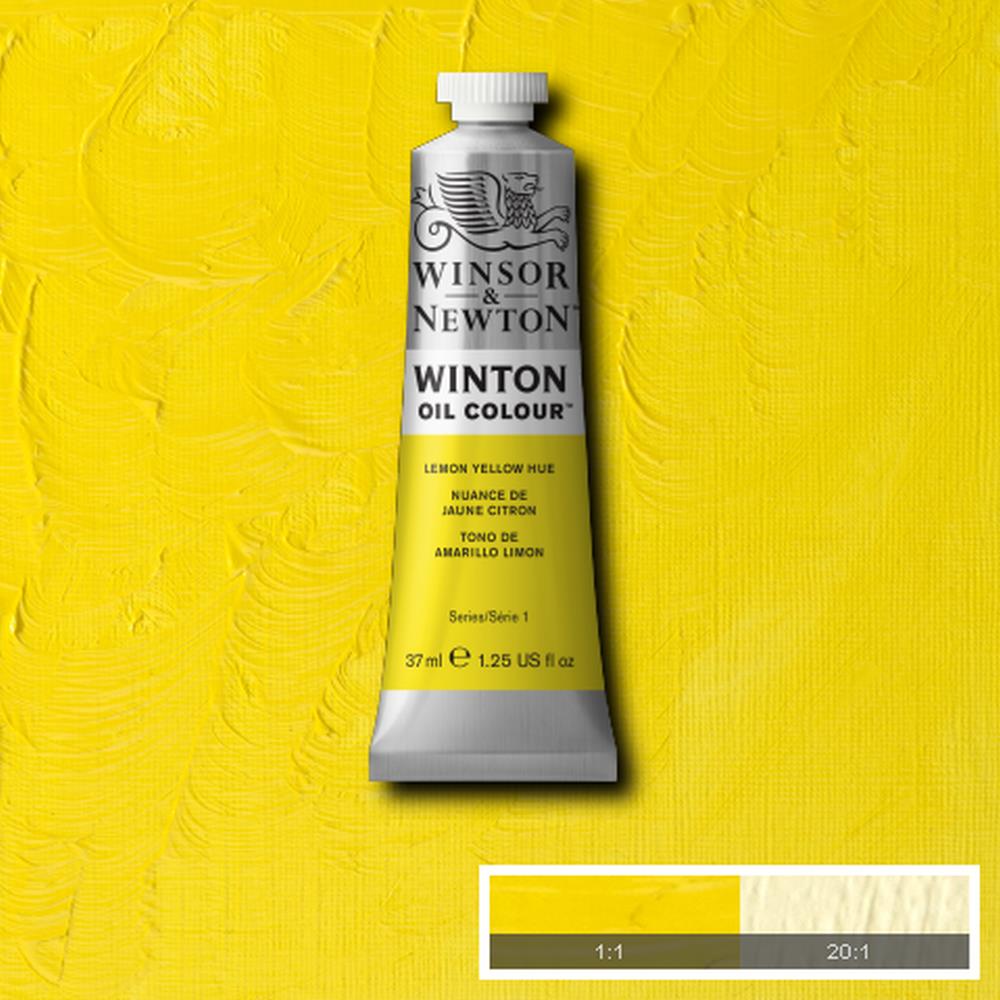 094376711516 Oleo Winsor & Newton Óleo 37 ML Amarillo Limon Winton 346 Cartel Arte & Papelería