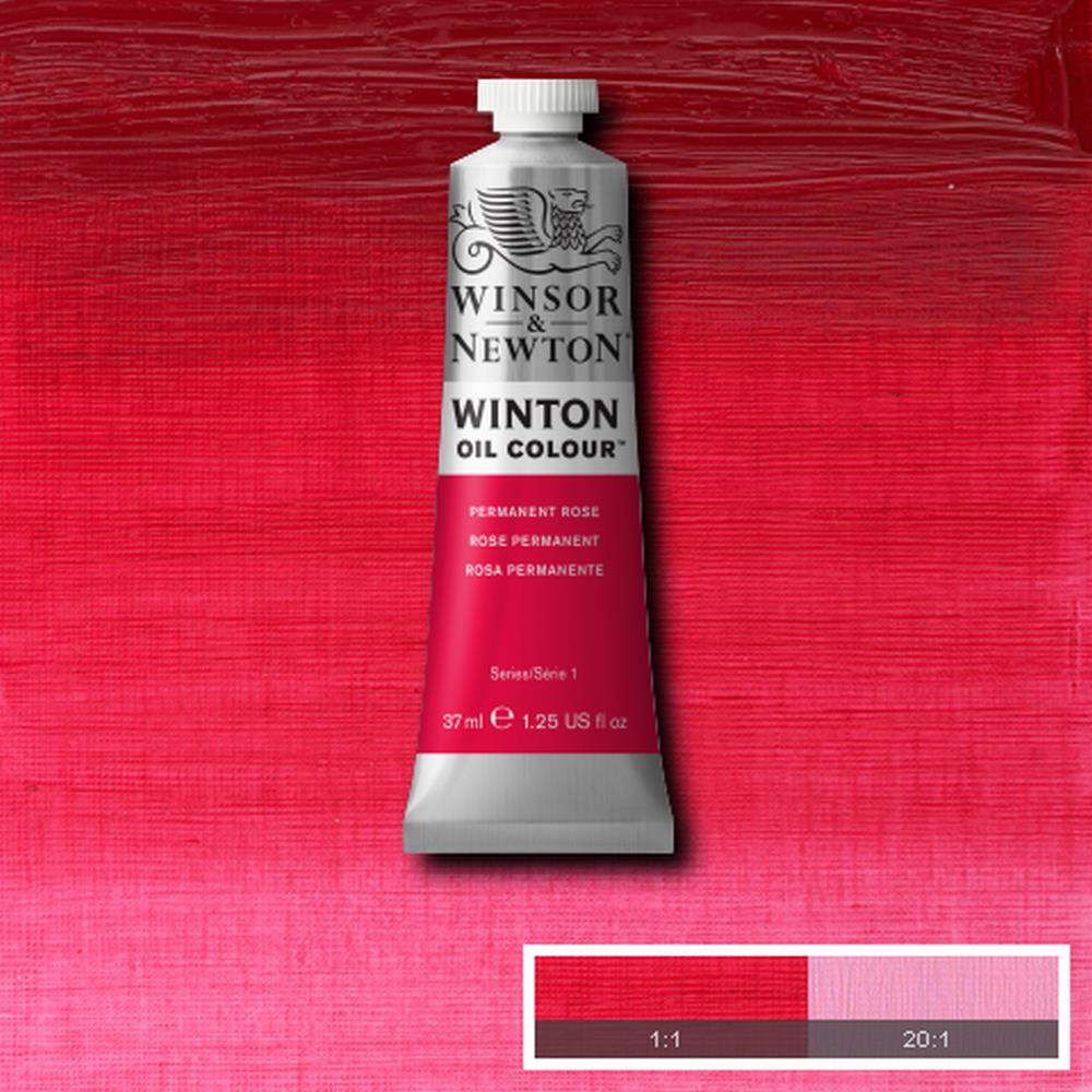 094376711585 Oleo Winsor & Newton Óleo 37 ML Rosa Permanente Winton 502 Cartel Arte & Papelería