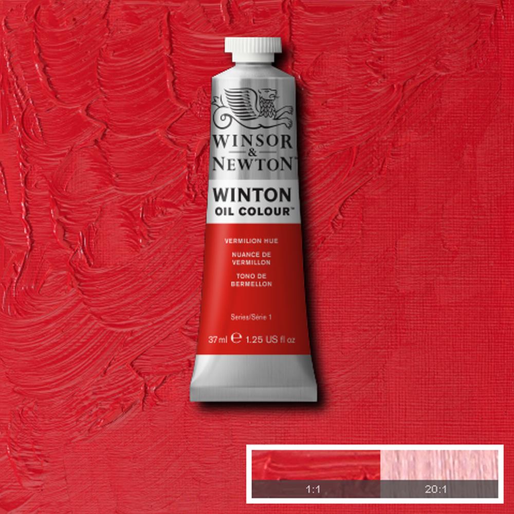 094376711677 Oleo Winsor & Newton Óleo 37 ML Bermellon Winton 682 Cartel Arte & Papelería