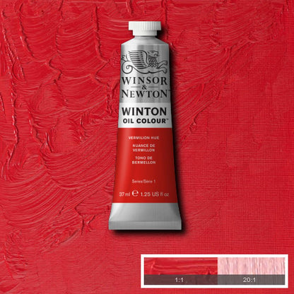 094376711677 Oleo Winsor & Newton Óleo 37 ML Bermellon Winton 682 Cartel Arte & Papelería