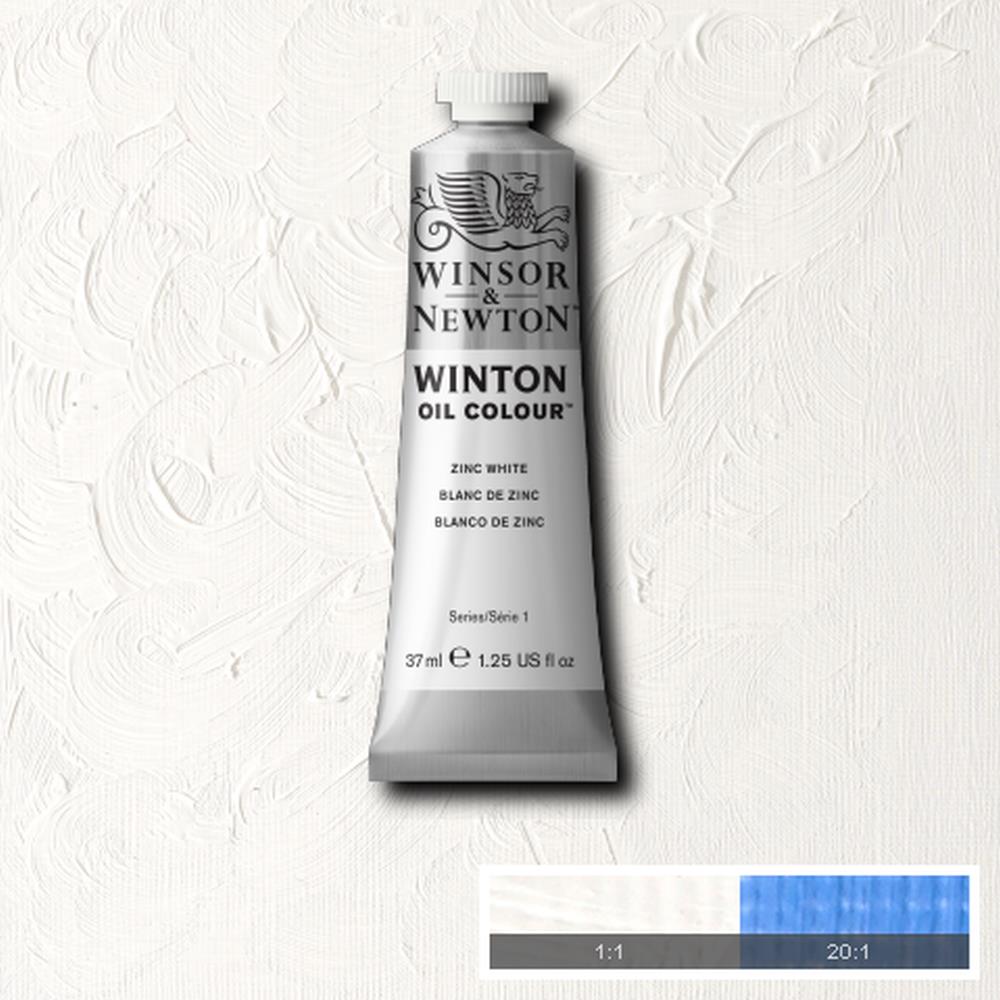 094376711714 Oleo Winsor & Newton Óleo 37 ML Blanco Zinc Winton 748 Cartel Arte & Papelería
