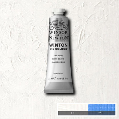 094376711714 Oleo Winsor & Newton Óleo 37 ML Blanco Zinc Winton 748 Cartel Arte & Papelería