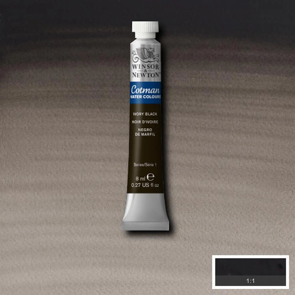 094376902112 Acuarela Cotman Acuarela 8 ML Negro De Marfil RF 331 Cartel Arte & Papelería