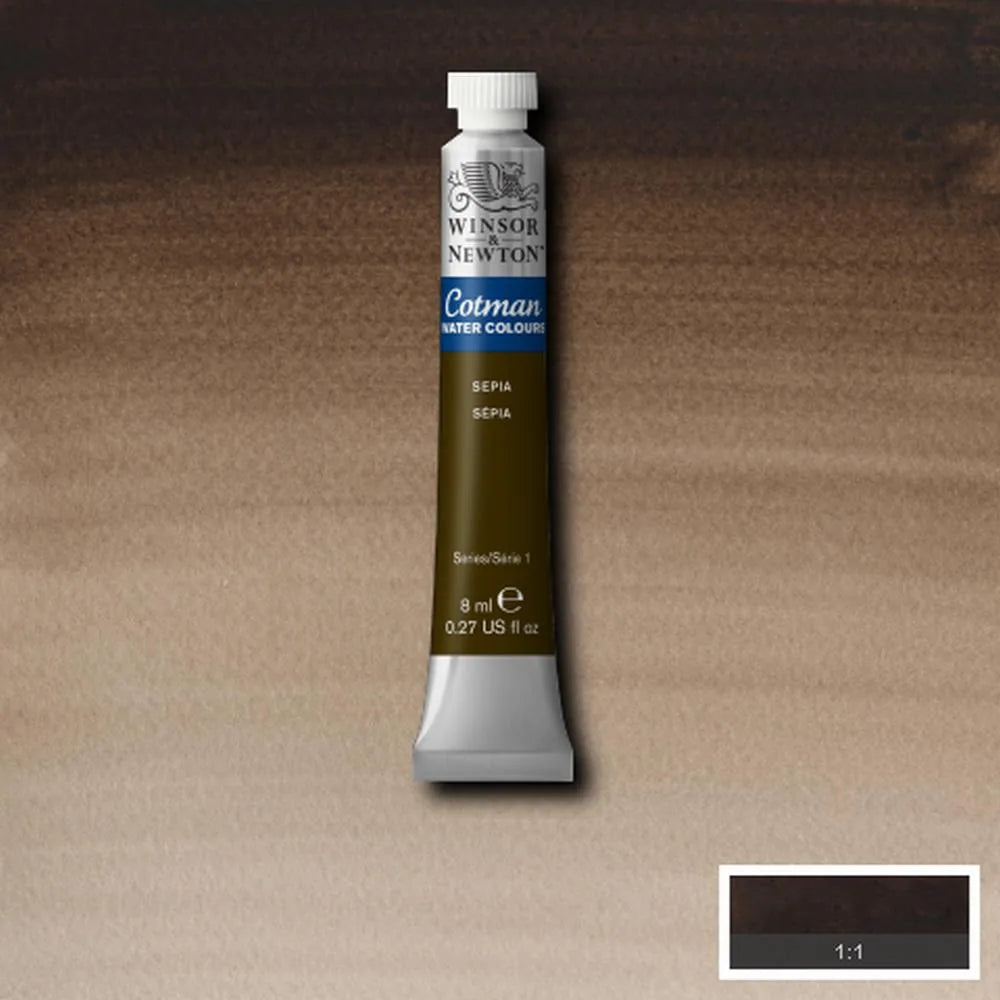 094376902259 Acuarela Cotman Acuarela 8 ML Sepia RF 609 Cartel Arte & Papelería
