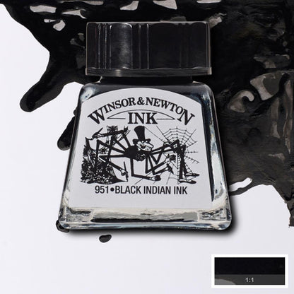 094376905311 Tinta China Winsor Tinta China 14 ml Negro RF030 Cartel Arte & Papelería