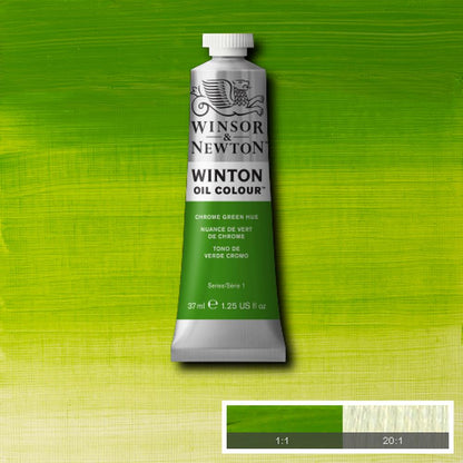 094376910292 Oleo Winsor & Newton Óleo 37 ML Verde Cromo Winton 145 Cartel Arte & Papelería