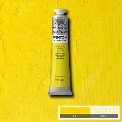 094376910377 Oleo Winsor & Newton Óleo 200 ML Amarillo Limon Winton 346 Cartel Arte & Papelería