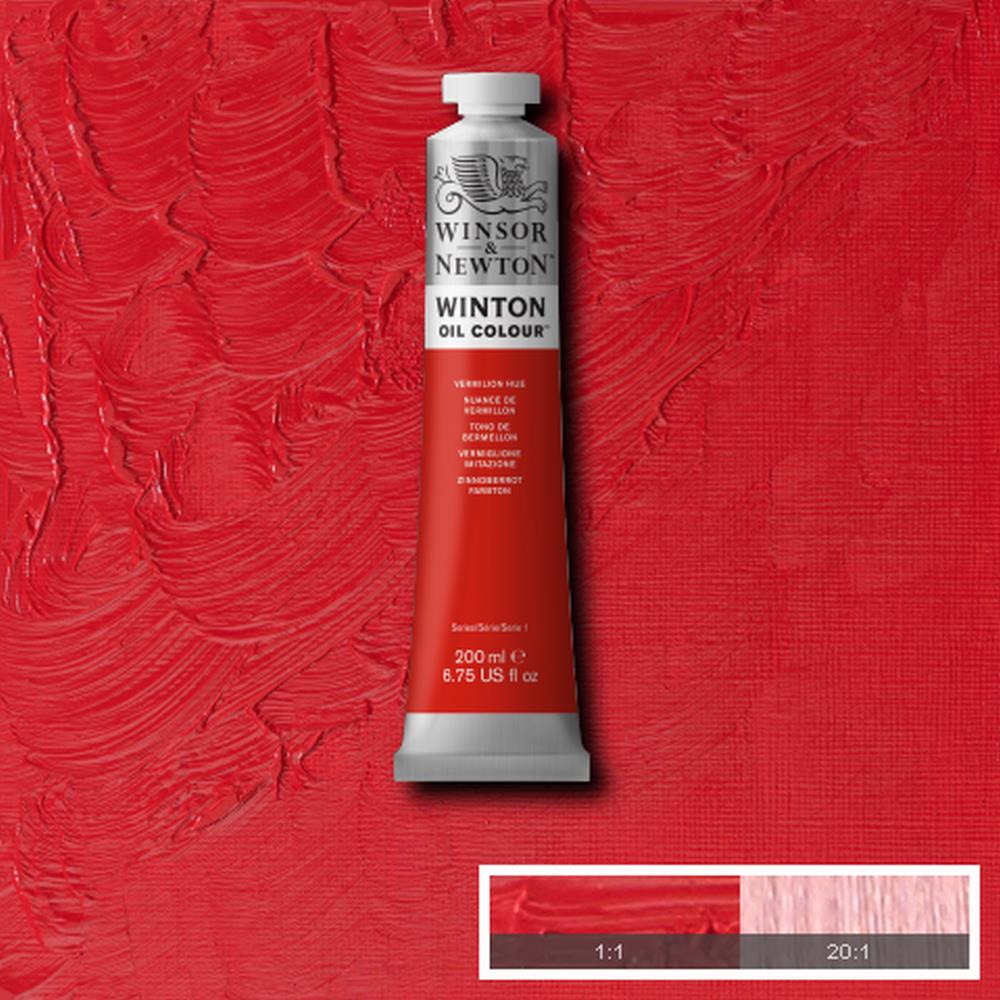 094376910643 Oleo Winsor & Newton Óleo 200 ML Bermellon Winton 682 Cartel Arte & Papelería