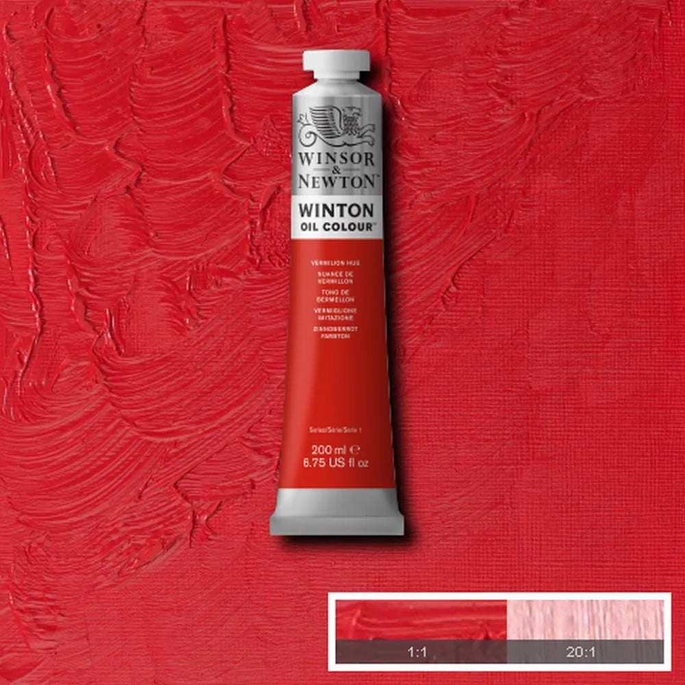 094376910643 Oleo Winsor & Newton Óleo 200 ML Bermellon Winton 682 Cartel Arte & Papelería