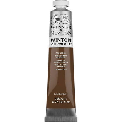 094376911008 Oleo Winsor & Newton Óleo 200 ML Tierra Sombra Natu Winton 554 Cartel Arte & Papelería