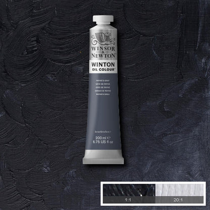094376911022 Oleo Winsor & Newton Óleo 200 ML Gris Payne Winton 465 Cartel Arte & Papelería