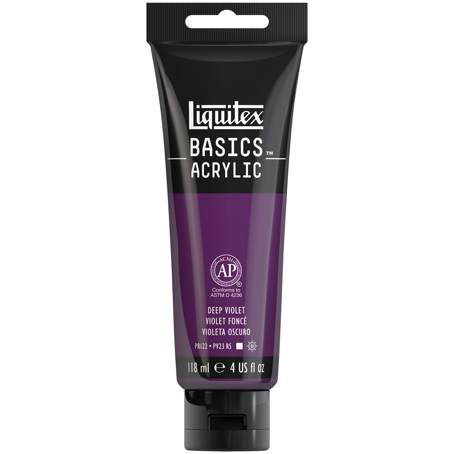094376922301 Acrilico Liquitex Pintura Acrílica 118 ML Violeta Oscuro RF 115 Cartel Arte & Papelería