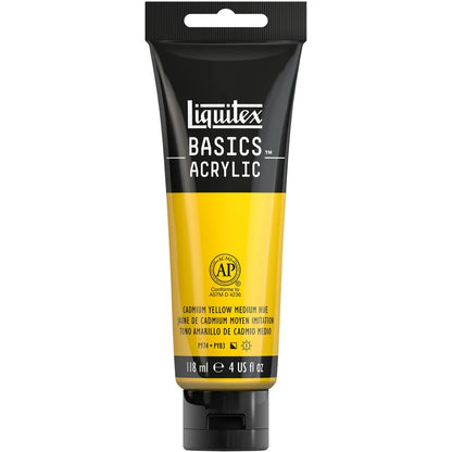 094376922363 Acrilico Liquitex Pintura Acrílica 118 ML Amarillo de Cadmio Medio RF 161-830 Cartel Arte & Papelería