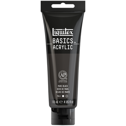 094376922417 Acrilico Liquitex Pintura Acrílica 118 ML Negro de Marte RF 276 Cartel Arte & Papelería