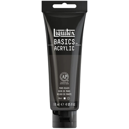 094376922417 Acrilico Liquitex Pintura Acrílica 118 ML Negro de Marte RF 276 Cartel Arte & Papelería