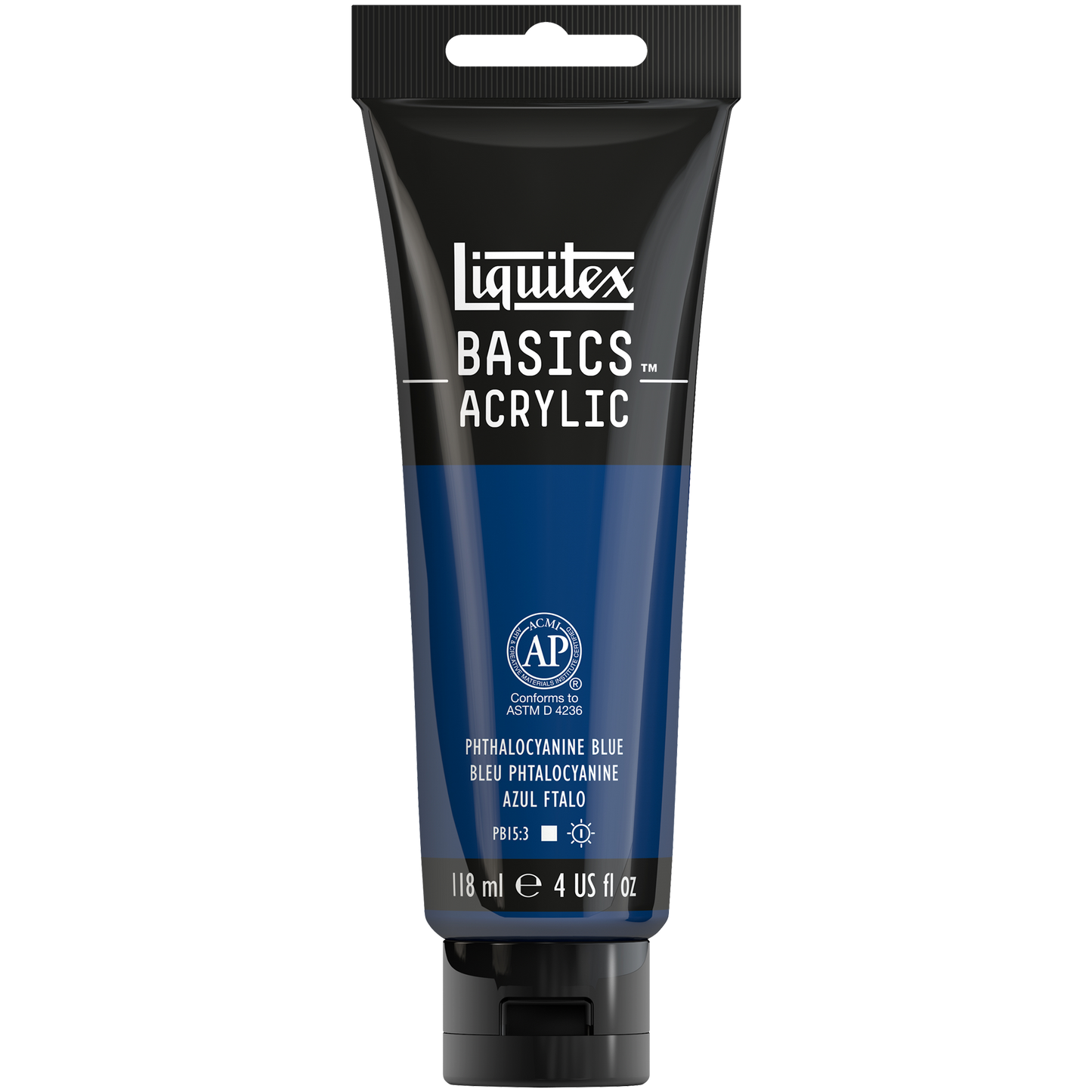 094376922448 Acrilico Liquitex Pintura Acrílica 118 ML Azul ftalocianina RF 316 Cartel Arte & Papelería