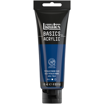 094376922448 Acrilico Liquitex Pintura Acrílica 118 ML Azul ftalocianina RF 316 Cartel Arte & Papelería