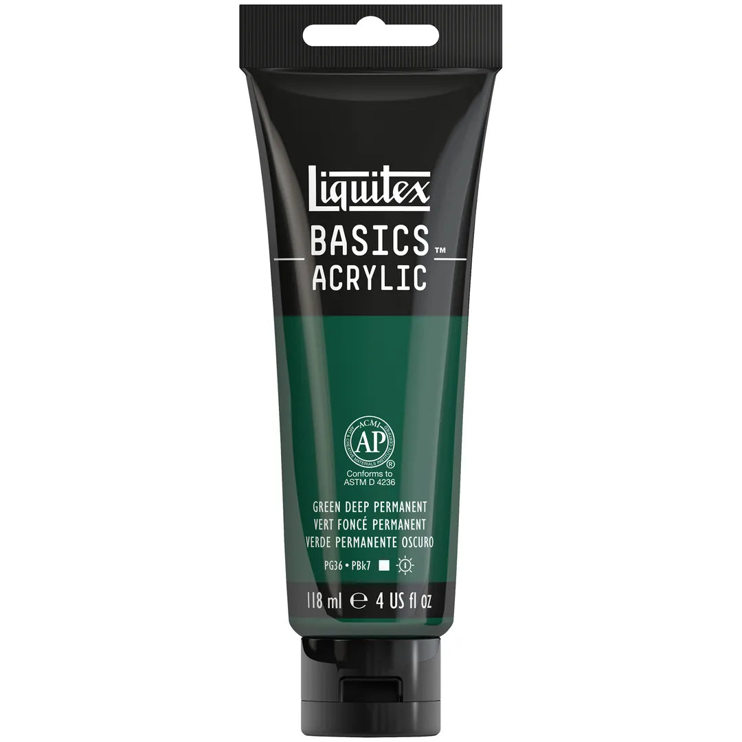 094376922486 Acrilico Liquitex Pintura Acrílica 118 ML Verde Permanente Oscuro RF 350 Cartel Arte & Papelería