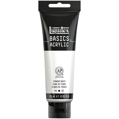 094376922516 Acrilico Liquitex Pintura Acrílica 118 ML Blanco Titanio RF 432 Cartel Arte & Papelería