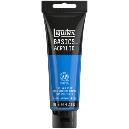 094376922523 Acrilico Liquitex Pintura Acrílica 118 ML Azul ceruleo RF 470 Cartel Arte & Papelería