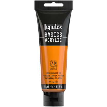 094376922561 Acrilico Liquitex Pintura Acrílica 118 ML Naranja de Cadmio RF 720 Cartel Arte & Papelería