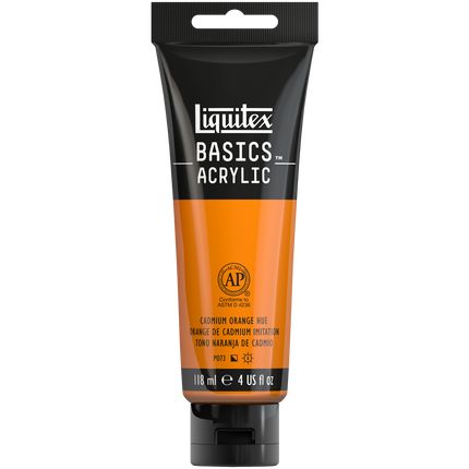 094376922561 Acrilico Liquitex Pintura Acrílica 118 ML Naranja de Cadmio RF 720 Cartel Arte & Papelería