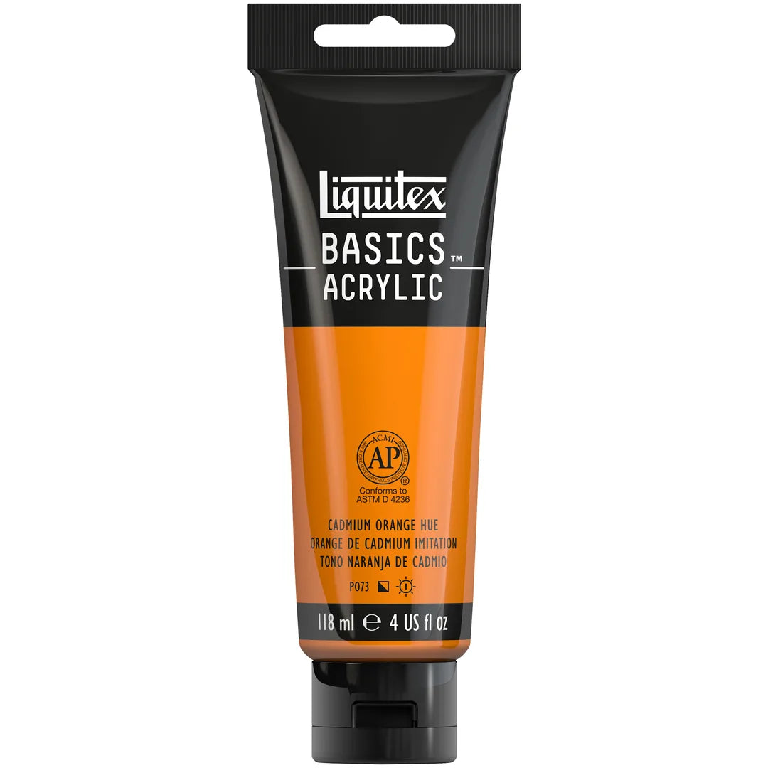 094376922561 Acrilico Liquitex Pintura Acrílica 118 ML Naranja de Cadmio RF 720 Cartel Arte & Papelería