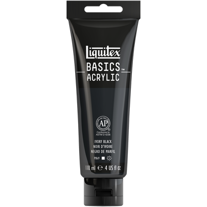 094376930719 Acrilico Liquitex Pintura Acrílica 118 ML Negro de Marfil RF 244 Cartel Arte & Papelería