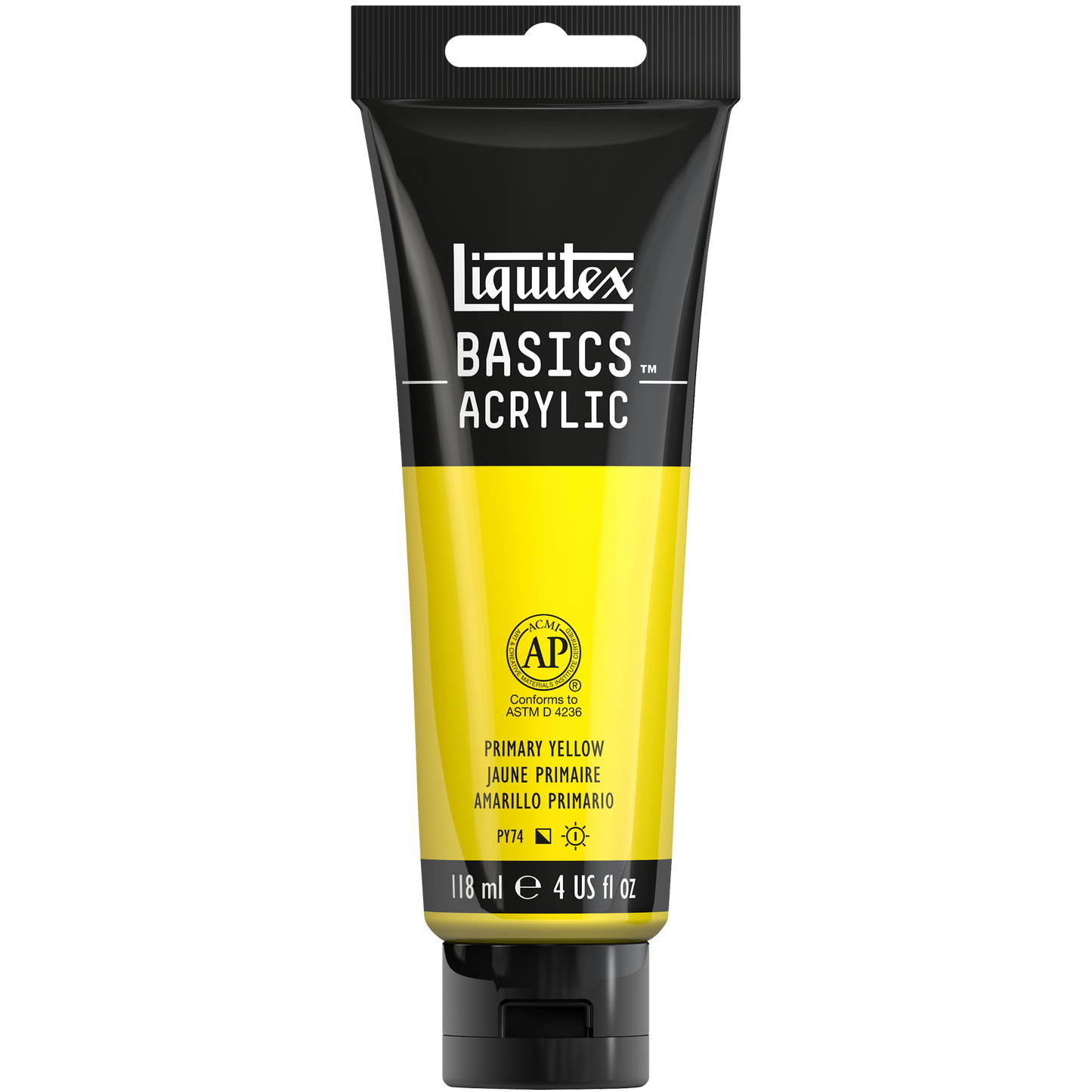 094376931228 Acrilico Liquitex Pintura Acrílica 118 ML Amarillo Primario RF 410 Cartel Arte & Papelería